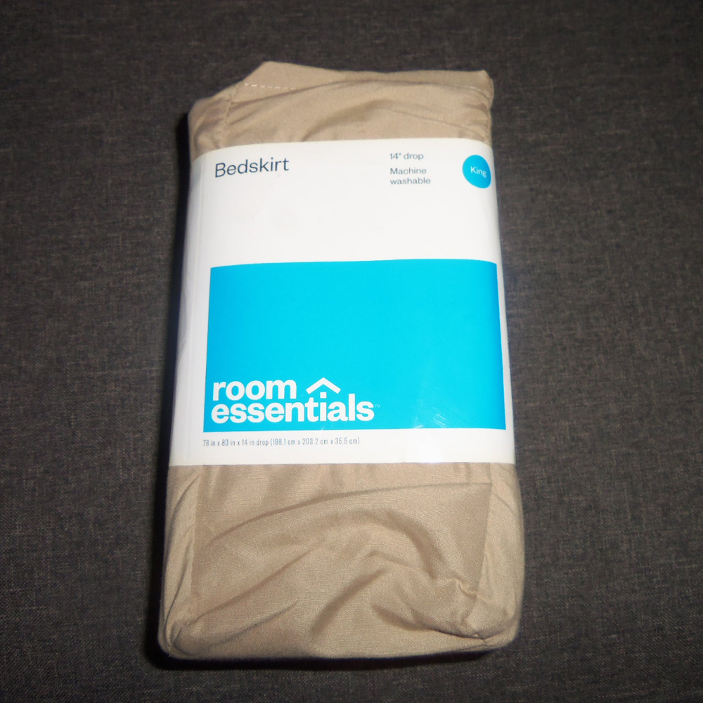 Room Essentials Tailored Bedskirt Twin Full King